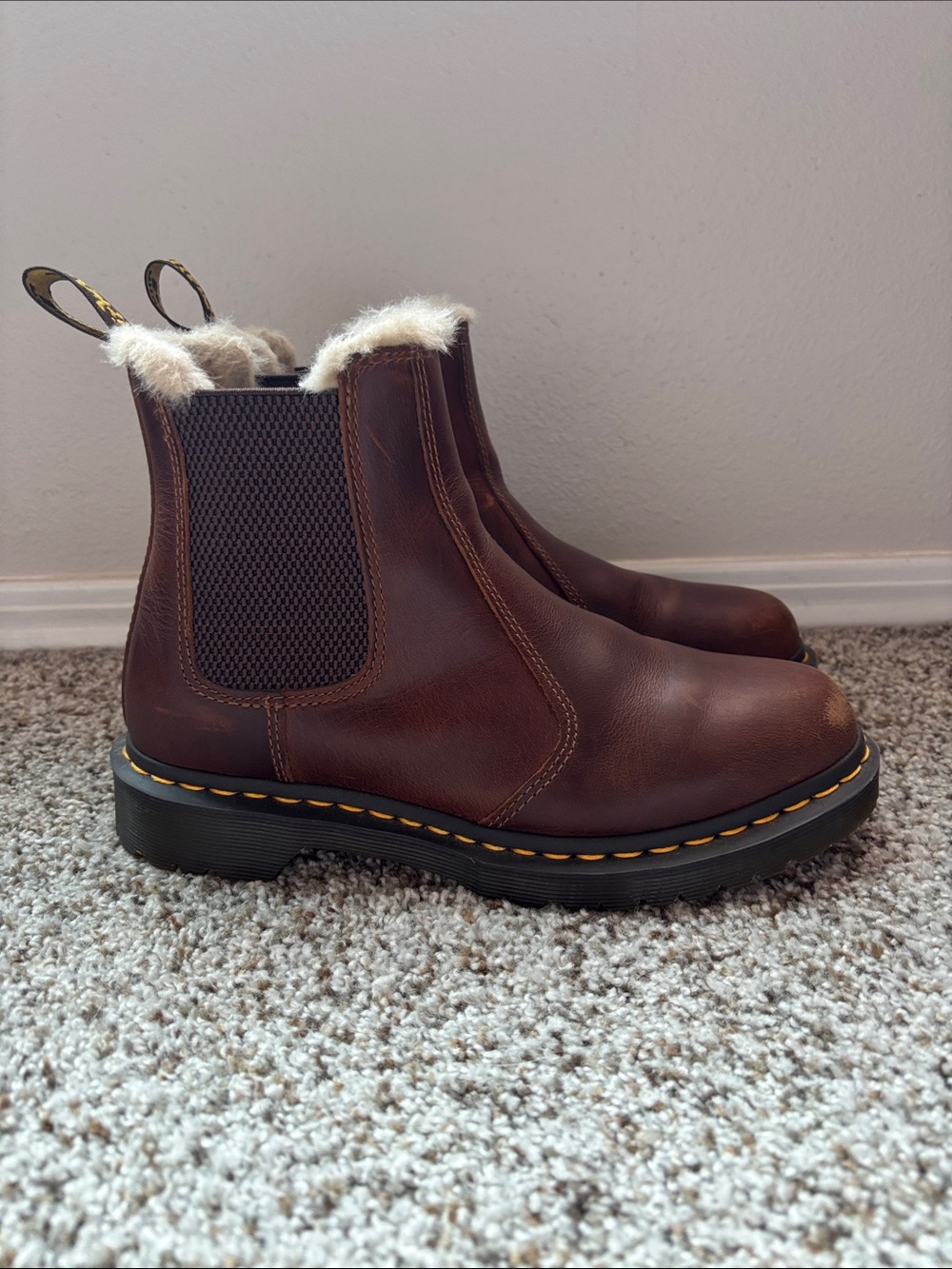 Dr. Martens Leonore Chelsea Boot Brown